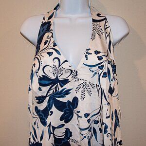AGB Dress Halter Knee length Tropical Size 16